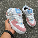 Tênis freeday nostal rosa bb/cinza