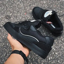 Tênis hocks puff preto refletivo