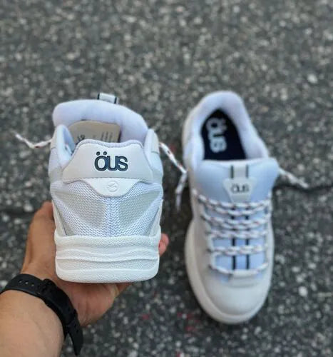 Tênis ous fluente gtx cinza azul branco essencial