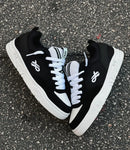 Tênis OUS fluente preto piscina branco