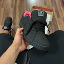 Tênis qix combat preto/pink 0008