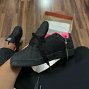 Tênis qix combat preto/pink 0008