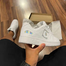 Tênis qix full masc branco/branco iris 120016