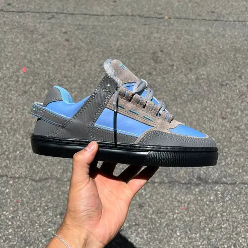 Tênis tesla coil grey blue uv