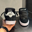 Tênis tesla Hertz black refletivo