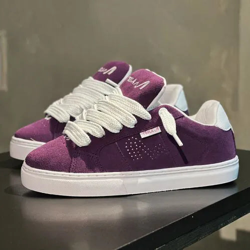 Tênis tesla hertz purple camurça